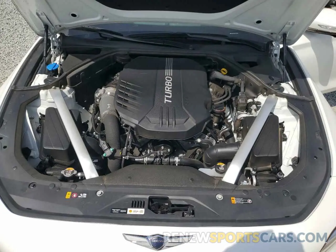 11 Photograph of a damaged car KMTG54TE1PU122398 GENESIS G70 BASE 2023