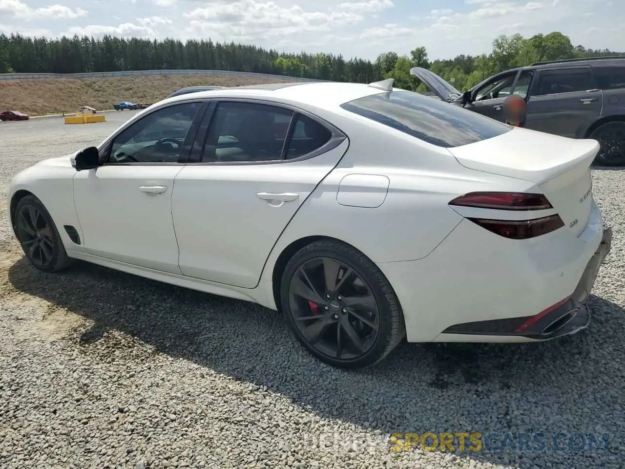 2 Photograph of a damaged car KMTG54TE1PU122398 GENESIS G70 BASE 2023
