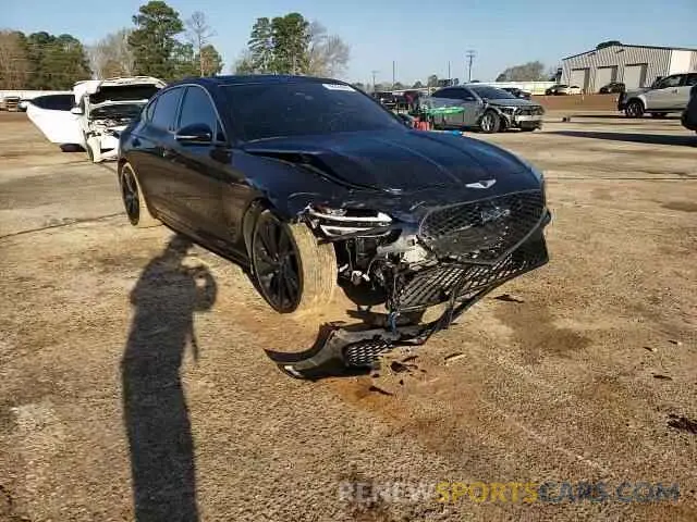 11 Photograph of a damaged car KMTG54TE1PU123941 GENESIS G70 BASE 2023