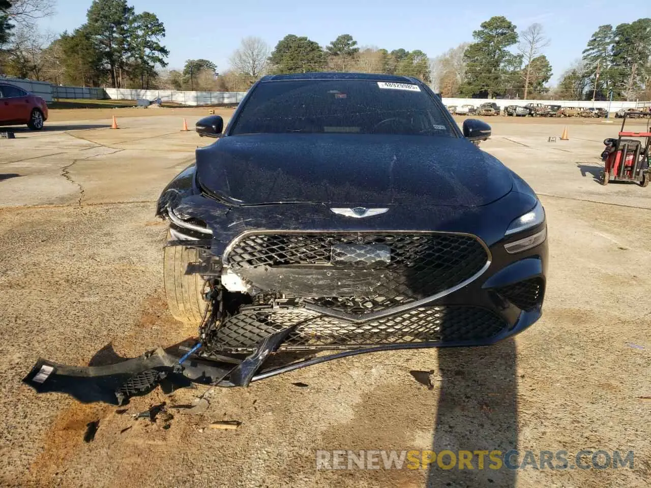 5 Photograph of a damaged car KMTG54TE1PU123941 GENESIS G70 BASE 2023