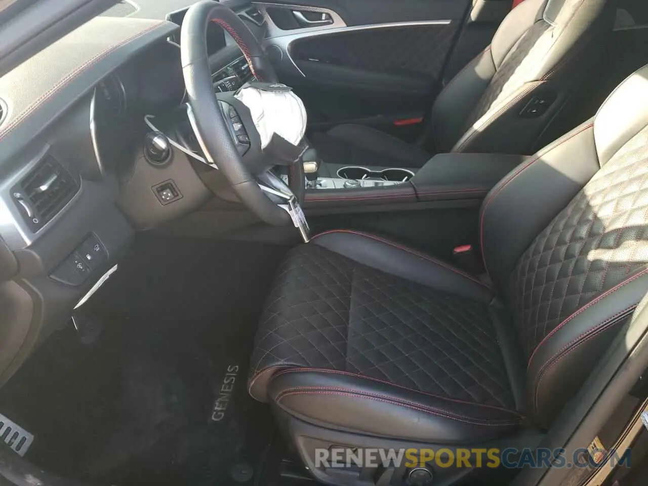 7 Photograph of a damaged car KMTG54TE1PU123941 GENESIS G70 BASE 2023