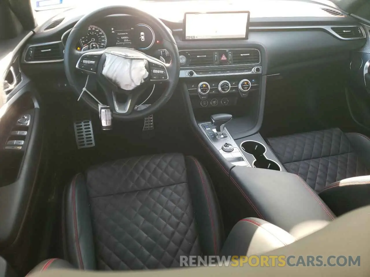 8 Photograph of a damaged car KMTG54TE1PU123941 GENESIS G70 BASE 2023