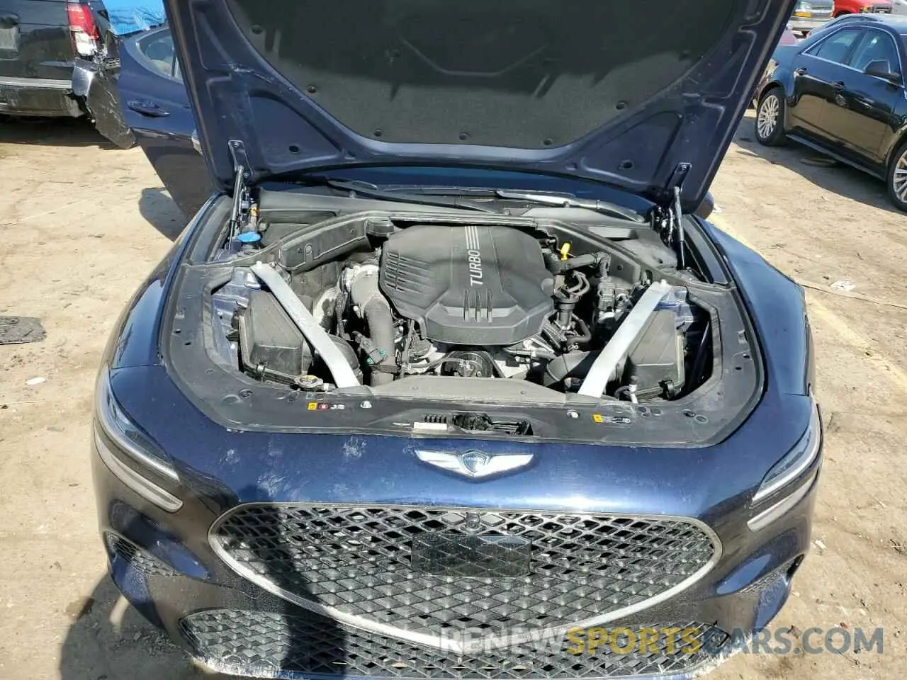 12 Photograph of a damaged car KMTG54TE1PU134177 GENESIS G70 BASE 2023