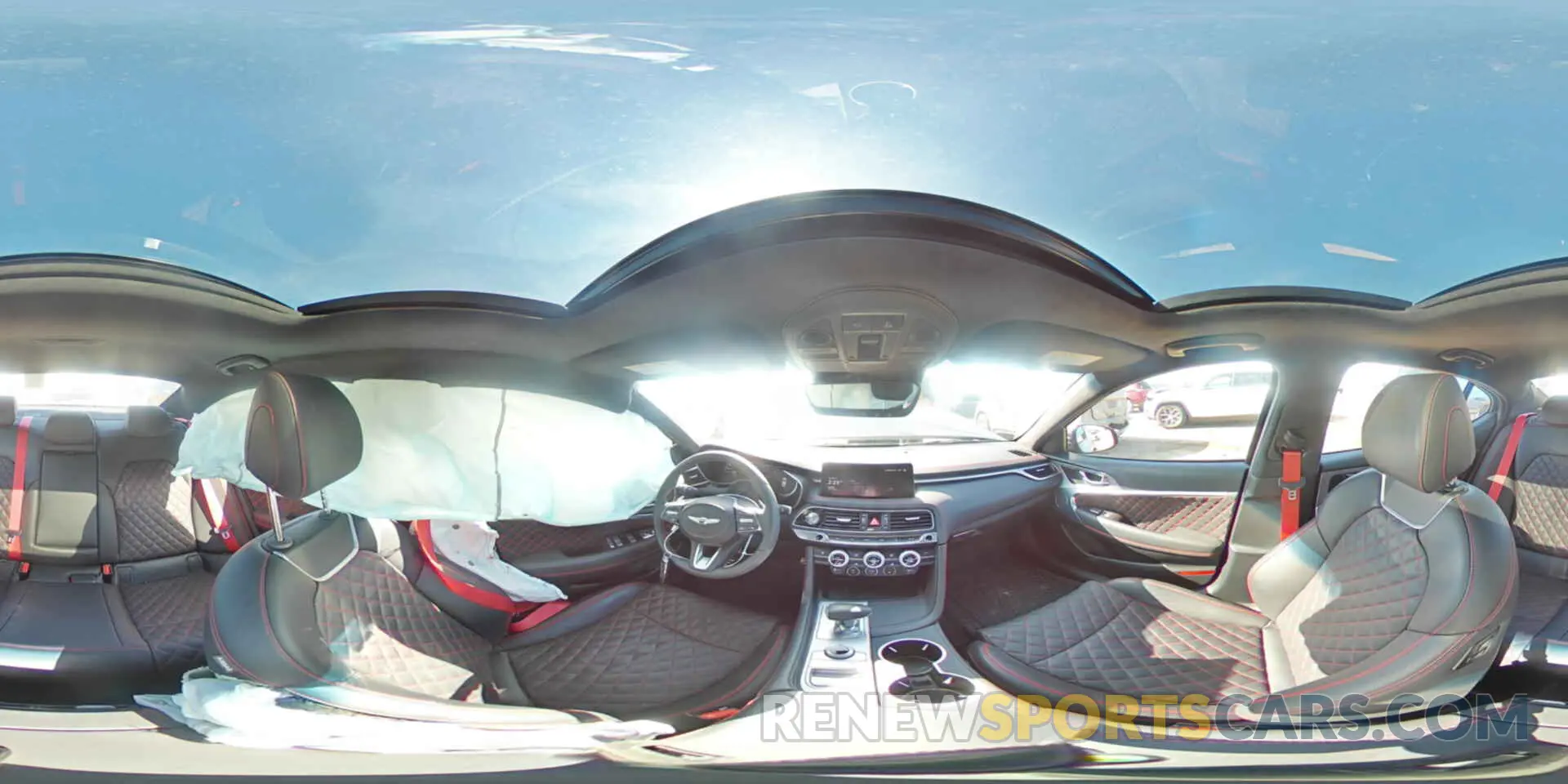 13 Photograph of a damaged car KMTG54TE1PU134177 GENESIS G70 BASE 2023