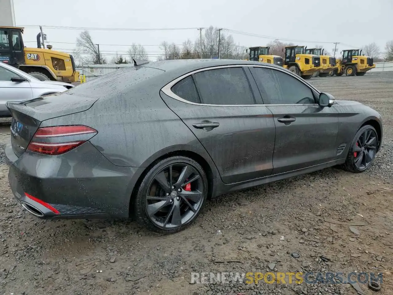 3 Photograph of a damaged car KMTG54TE2PU113421 GENESIS G70 BASE 2023