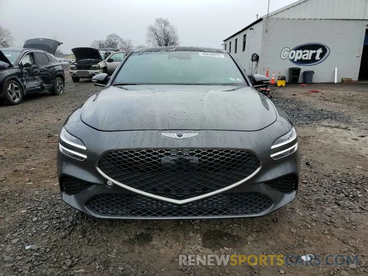 5 Photograph of a damaged car KMTG54TE2PU113421 GENESIS G70 BASE 2023