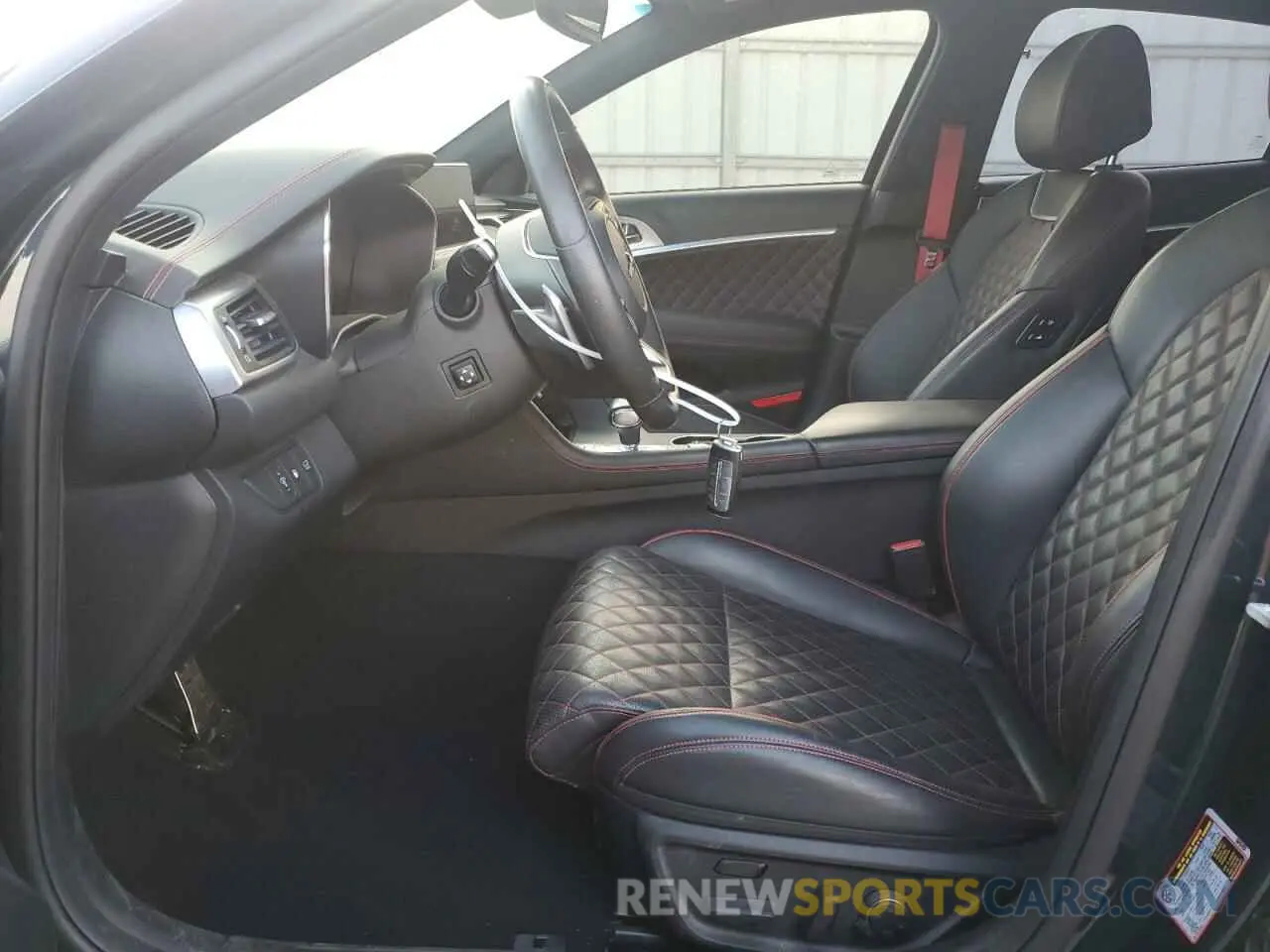 7 Photograph of a damaged car KMTG54TE8PU121765 GENESIS G70 BASE 2023