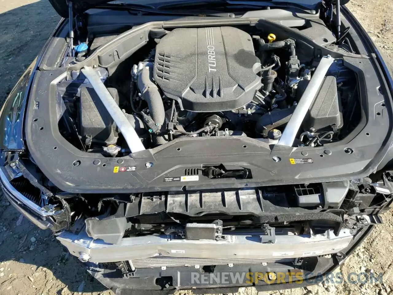 11 Photograph of a damaged car KMTG54TE9PU110984 GENESIS G70 BASE 2023