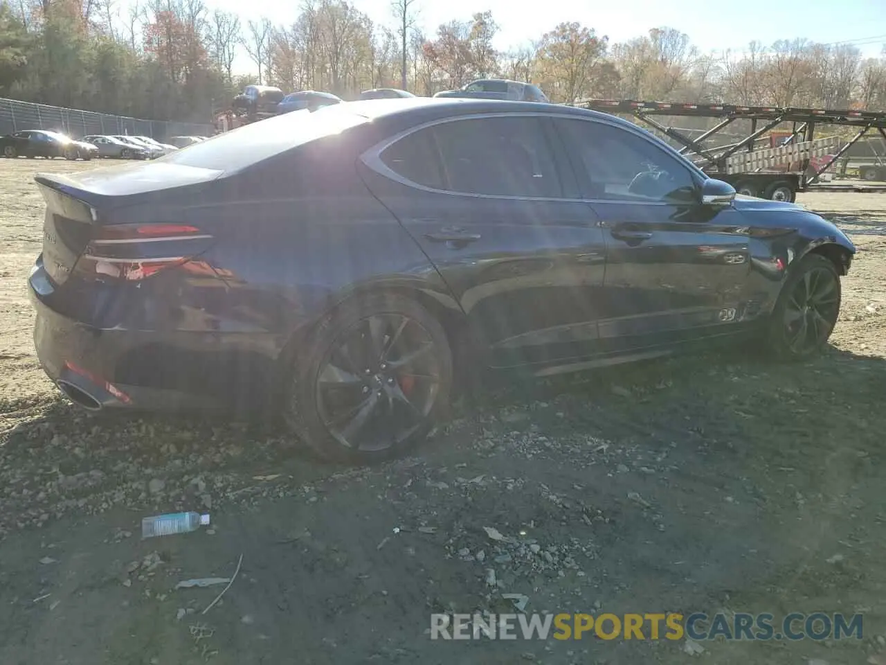 3 Photograph of a damaged car KMTG54TE9PU110984 GENESIS G70 BASE 2023