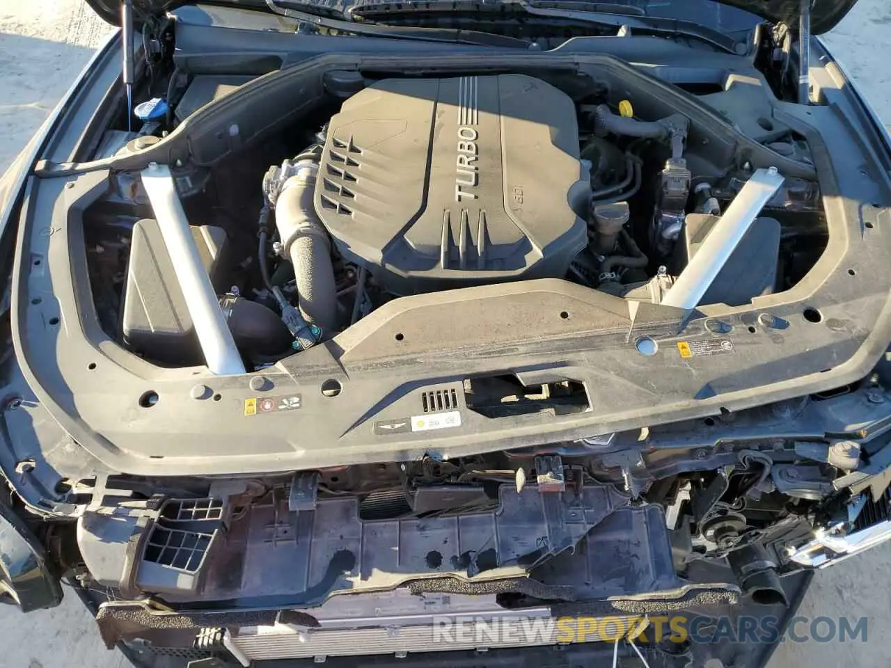 11 Photograph of a damaged car KMTG54TEXPU126756 GENESIS G70 BASE 2023
