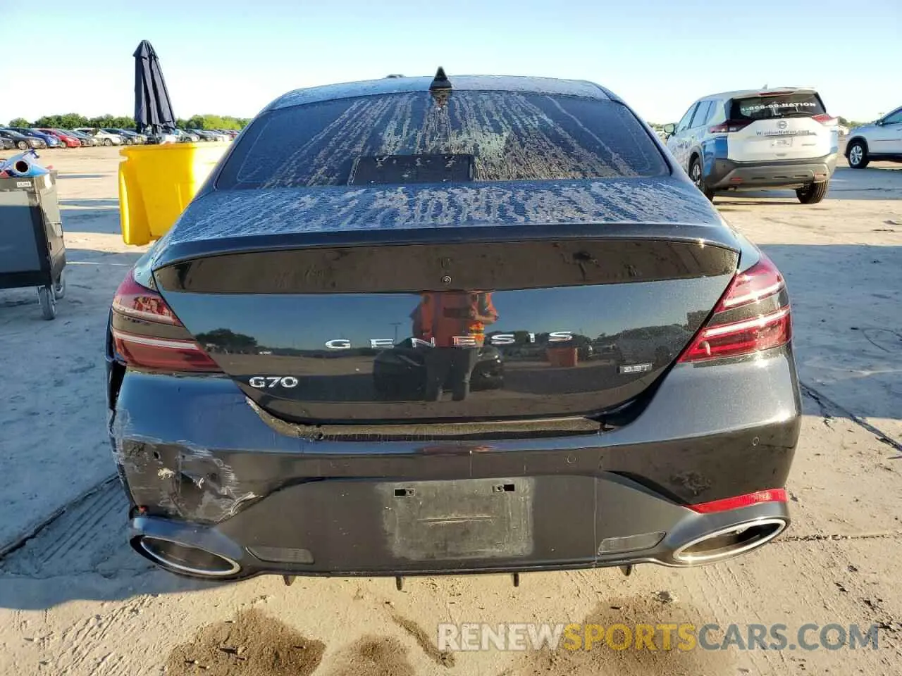 6 Photograph of a damaged car KMTG54TEXPU126756 GENESIS G70 BASE 2023