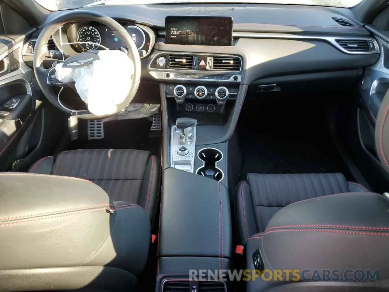 8 Photograph of a damaged car KMTG54TEXPU126756 GENESIS G70 BASE 2023