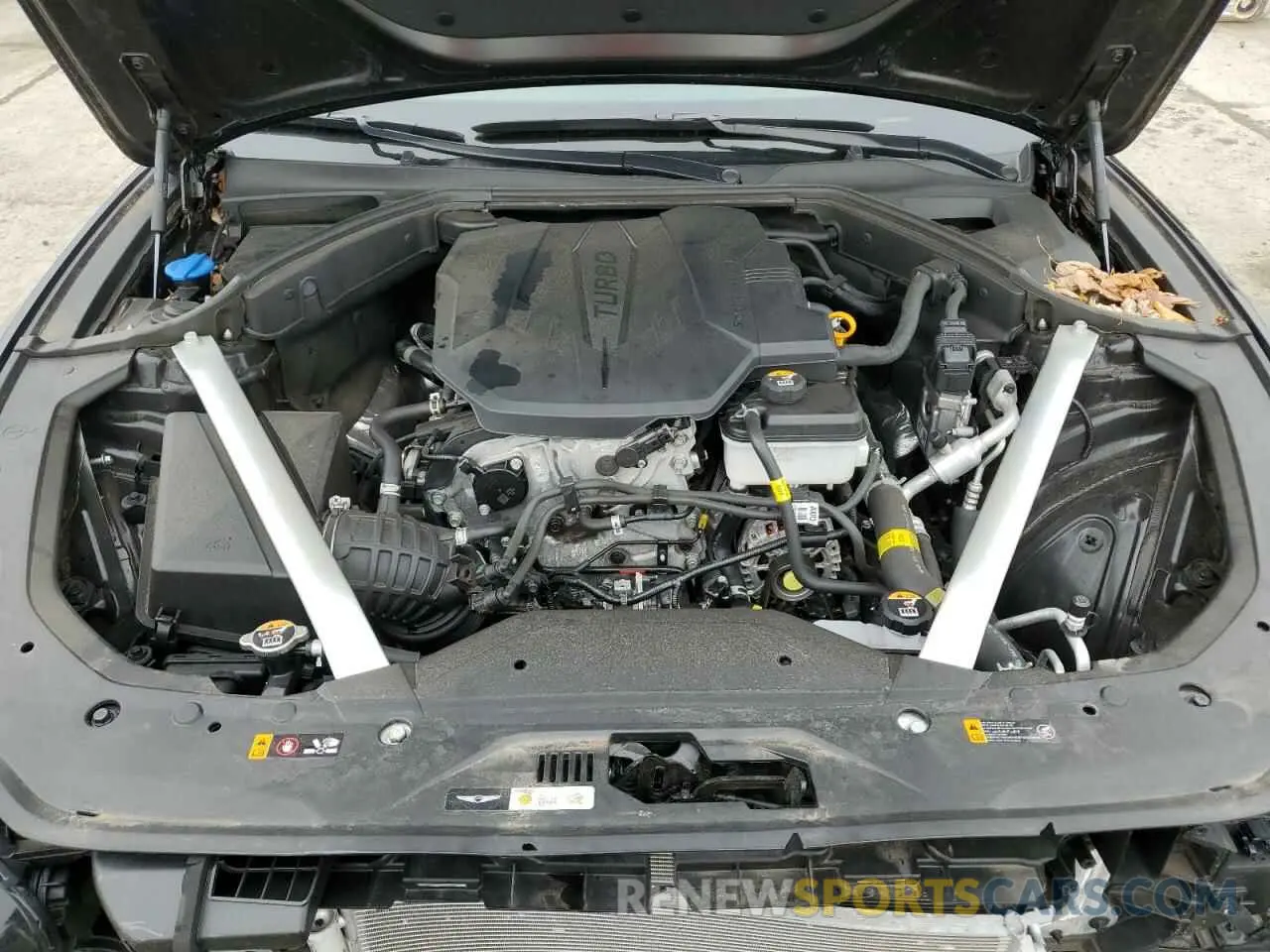 11 Photograph of a damaged car KMTG34SC0RU136639 GENESIS G70 BASE 2024