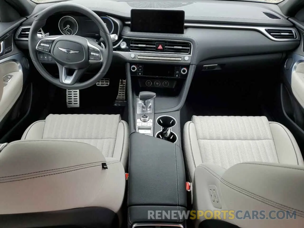 8 Photograph of a damaged car KMTG34SC0RU136639 GENESIS G70 BASE 2024