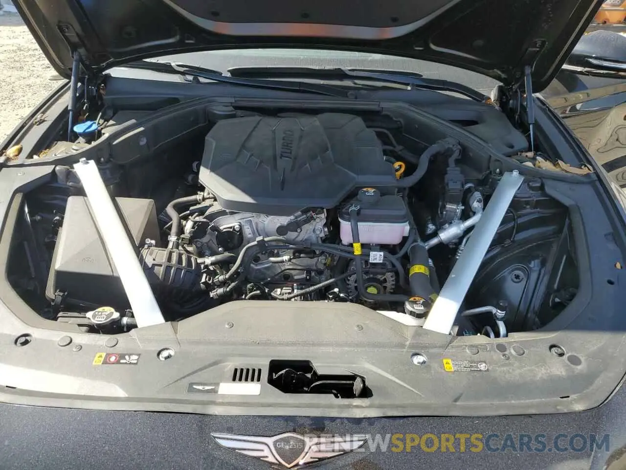 11 Photograph of a damaged car KMTG34SC0RU136981 GENESIS G70 BASE 2024