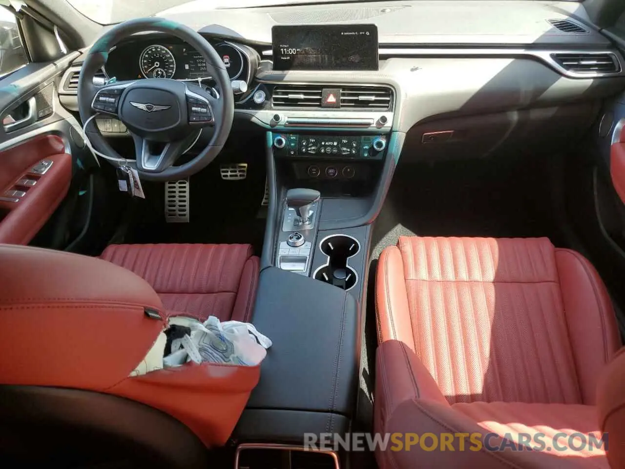 8 Photograph of a damaged car KMTG34SC0RU136981 GENESIS G70 BASE 2024
