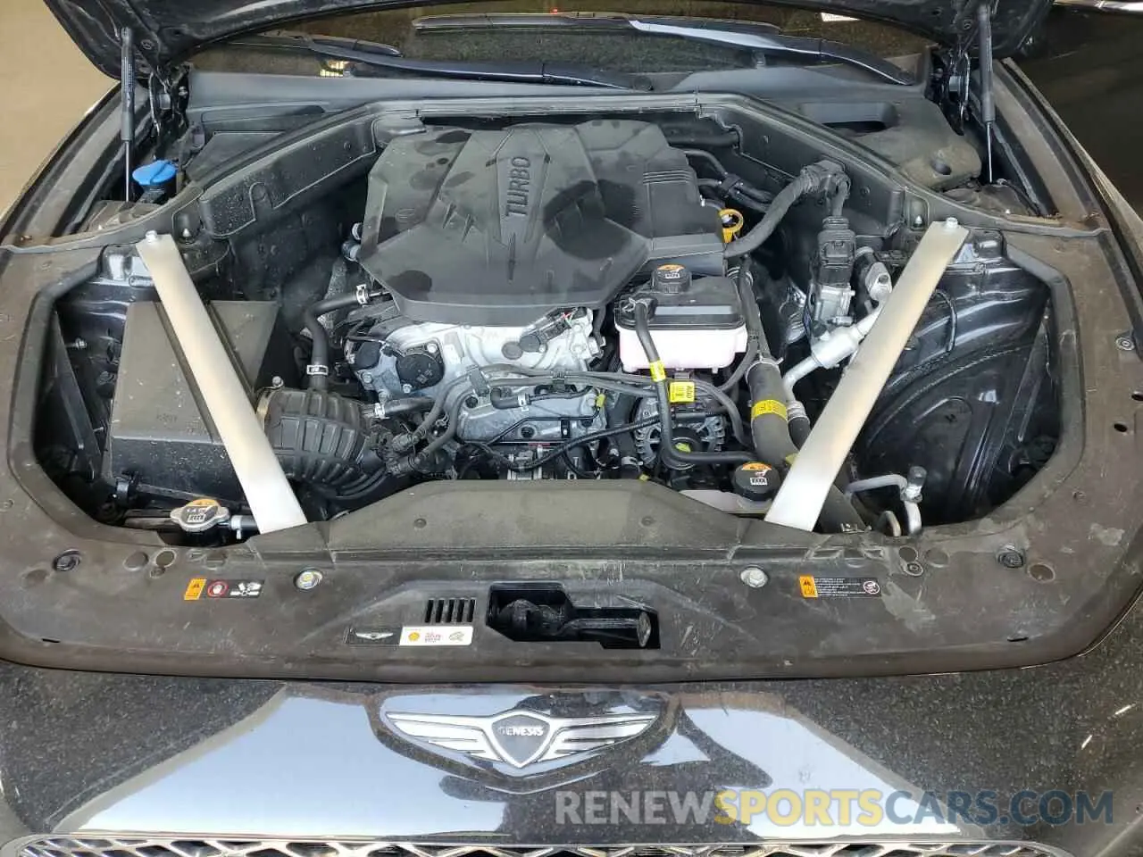 11 Photograph of a damaged car KMTG34SC4RU143352 GENESIS G70 BASE 2024