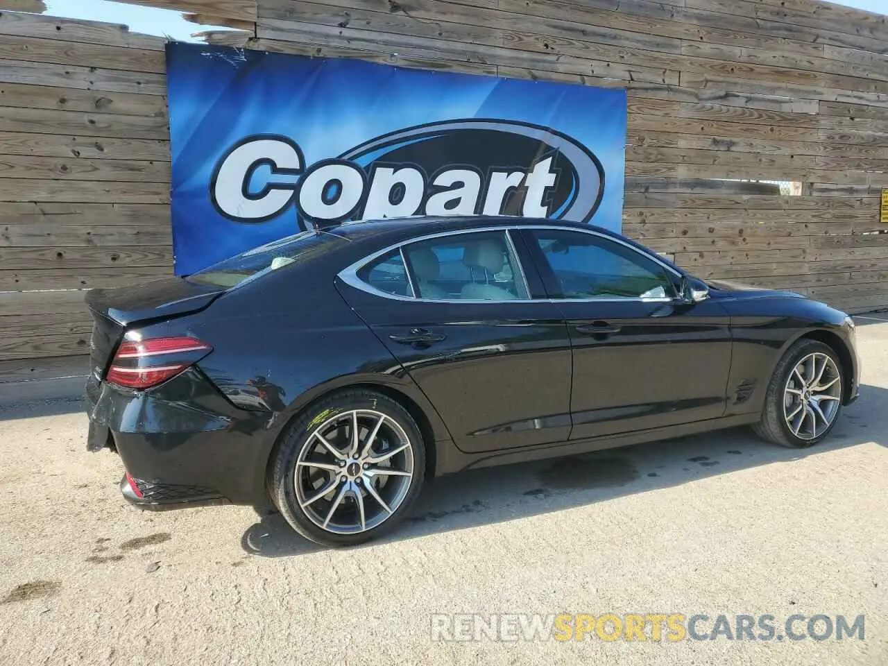3 Photograph of a damaged car KMTG34SC4RU143352 GENESIS G70 BASE 2024