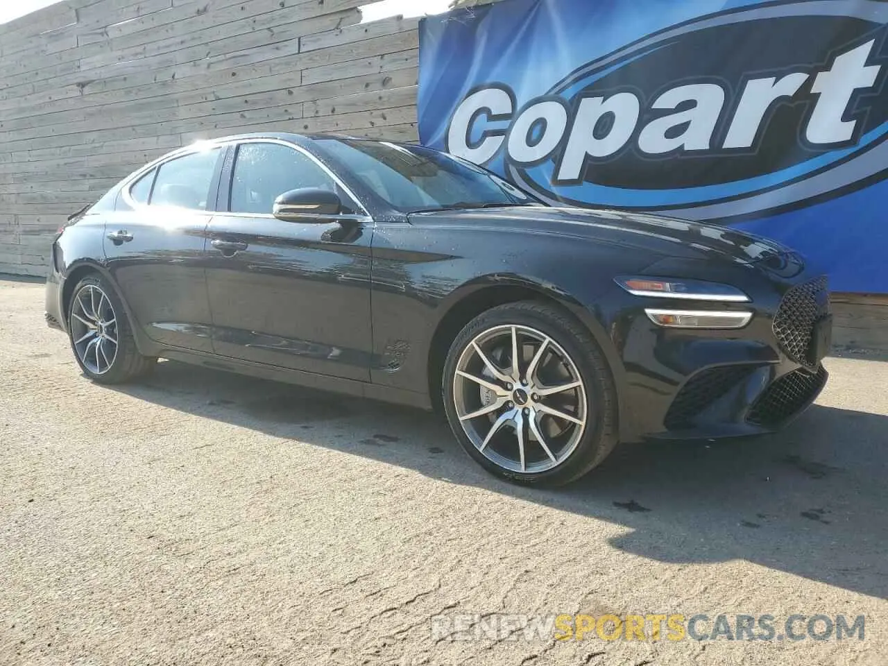 4 Photograph of a damaged car KMTG34SC4RU143352 GENESIS G70 BASE 2024