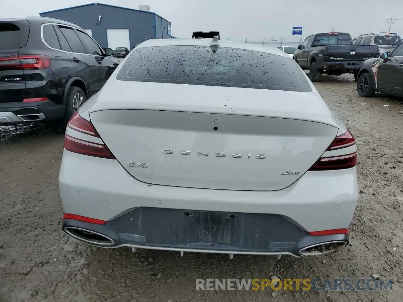 6 Photograph of a damaged car KMTG34SC6RU136838 GENESIS G70 BASE 2024