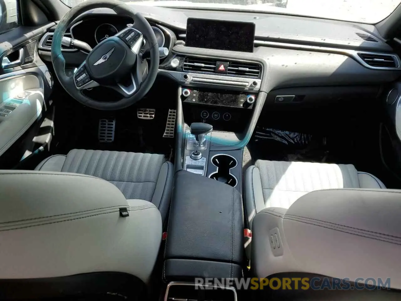 8 Photograph of a damaged car KMTG34SC6RU136838 GENESIS G70 BASE 2024
