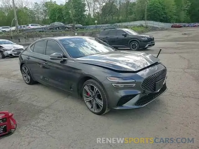 13 Photograph of a damaged car KMTG34SCXRU141623 GENESIS G70 BASE 2024