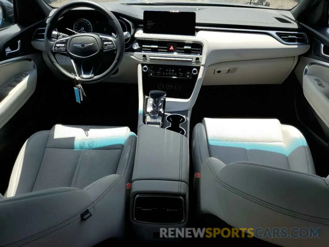 8 Photograph of a damaged car KMTG34SC0SU152877 GENESIS G70 BASE 2025