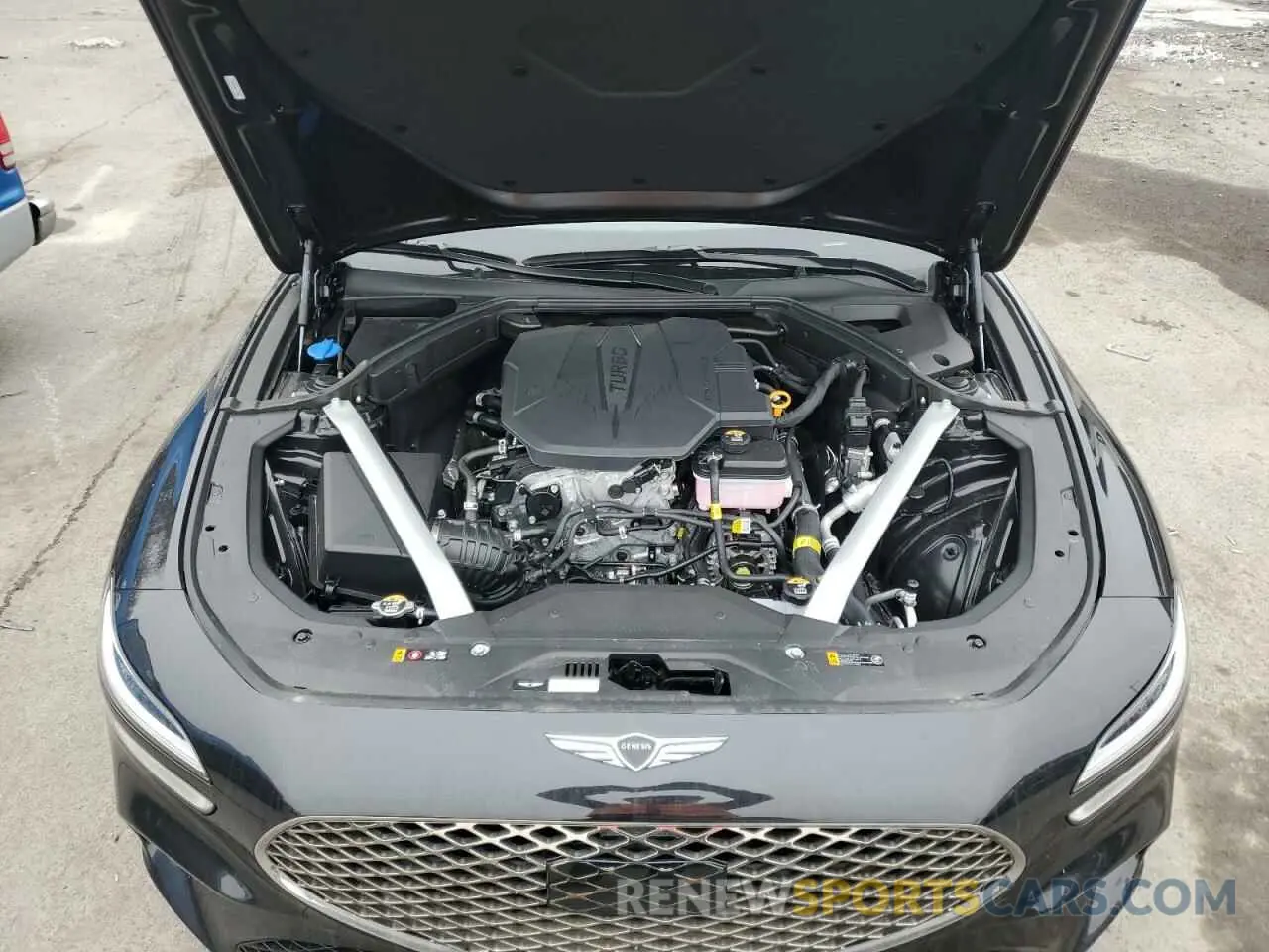 11 Photograph of a damaged car KMTG34SC2SU147650 GENESIS G70 BASE 2025