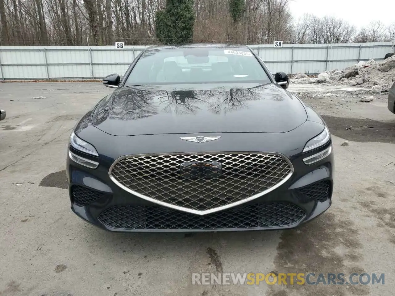 5 Photograph of a damaged car KMTG34SC2SU147650 GENESIS G70 BASE 2025