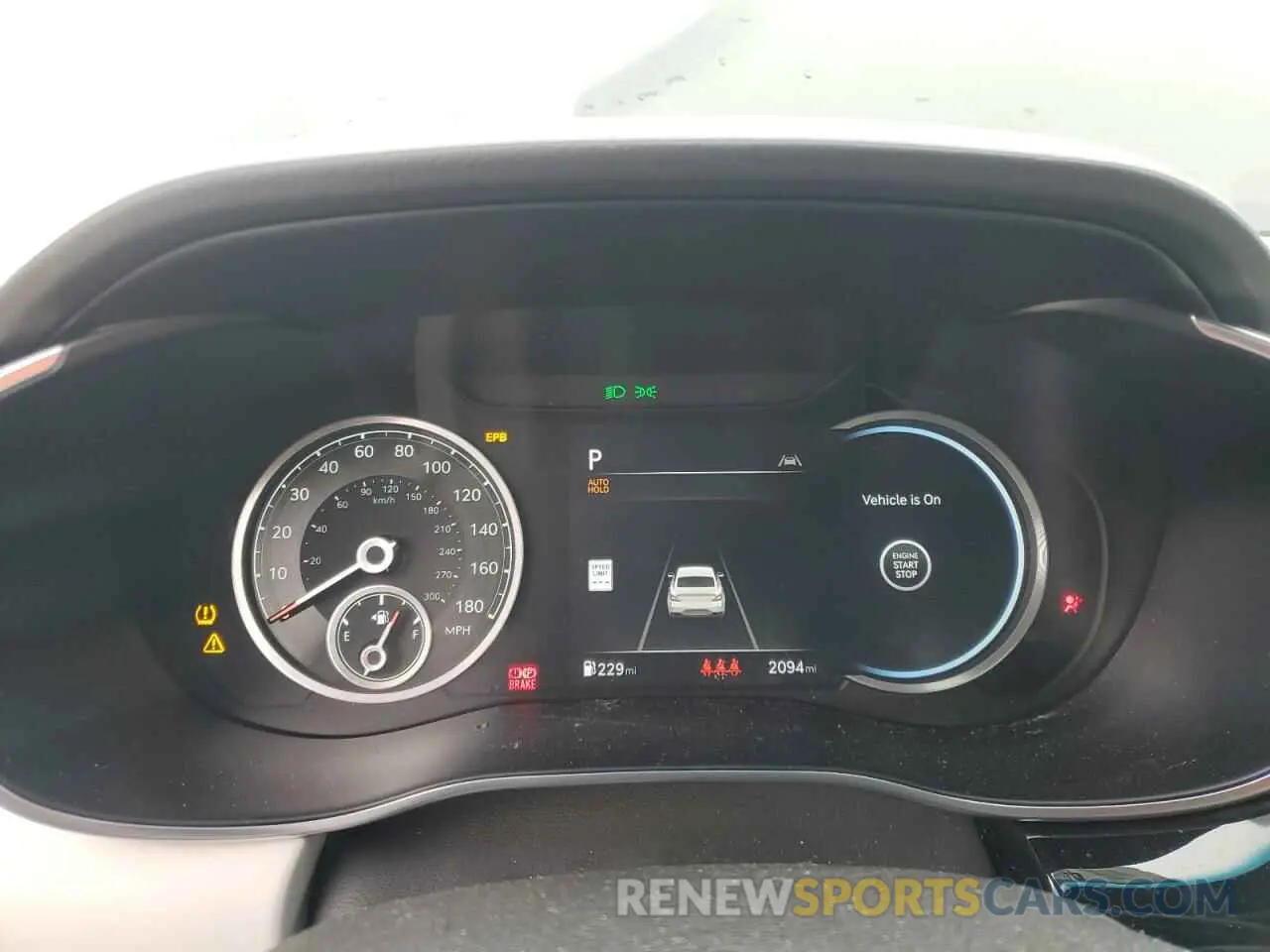 9 Photograph of a damaged car KMTG34SC2SU147650 GENESIS G70 BASE 2025