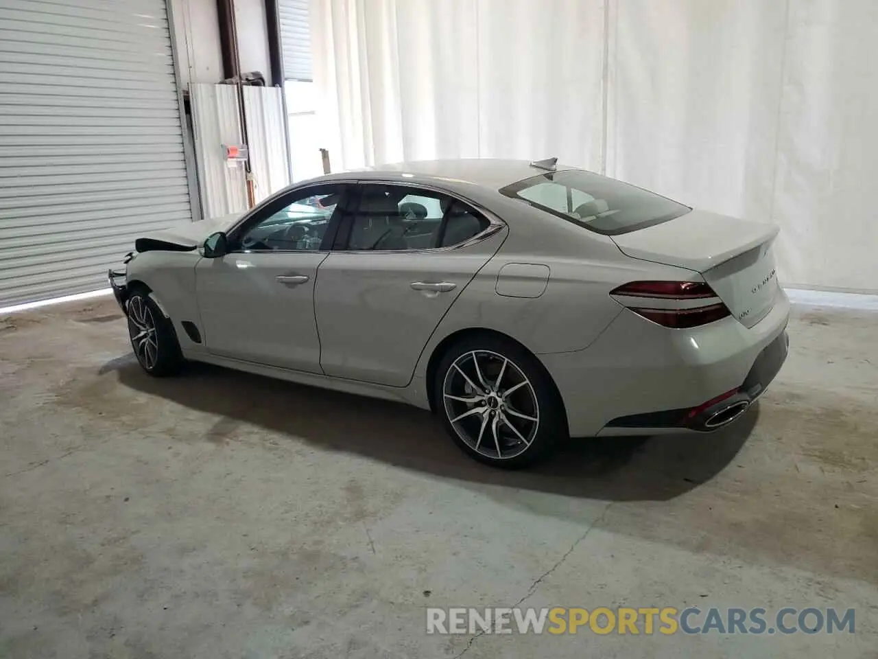 2 Photograph of a damaged car KMTG34SC2SU151147 GENESIS G70 BASE 2025