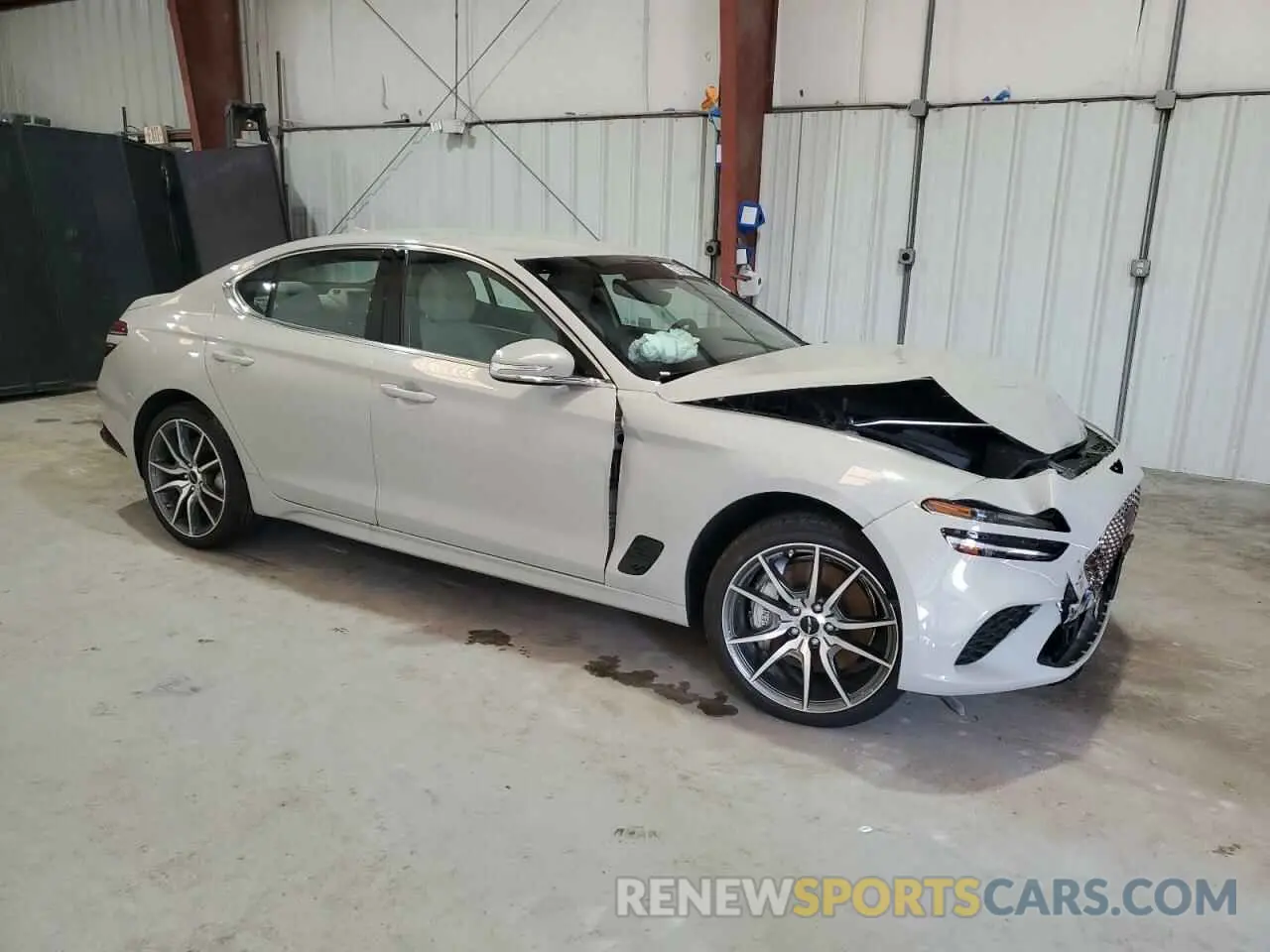 4 Photograph of a damaged car KMTG34SC2SU151147 GENESIS G70 BASE 2025