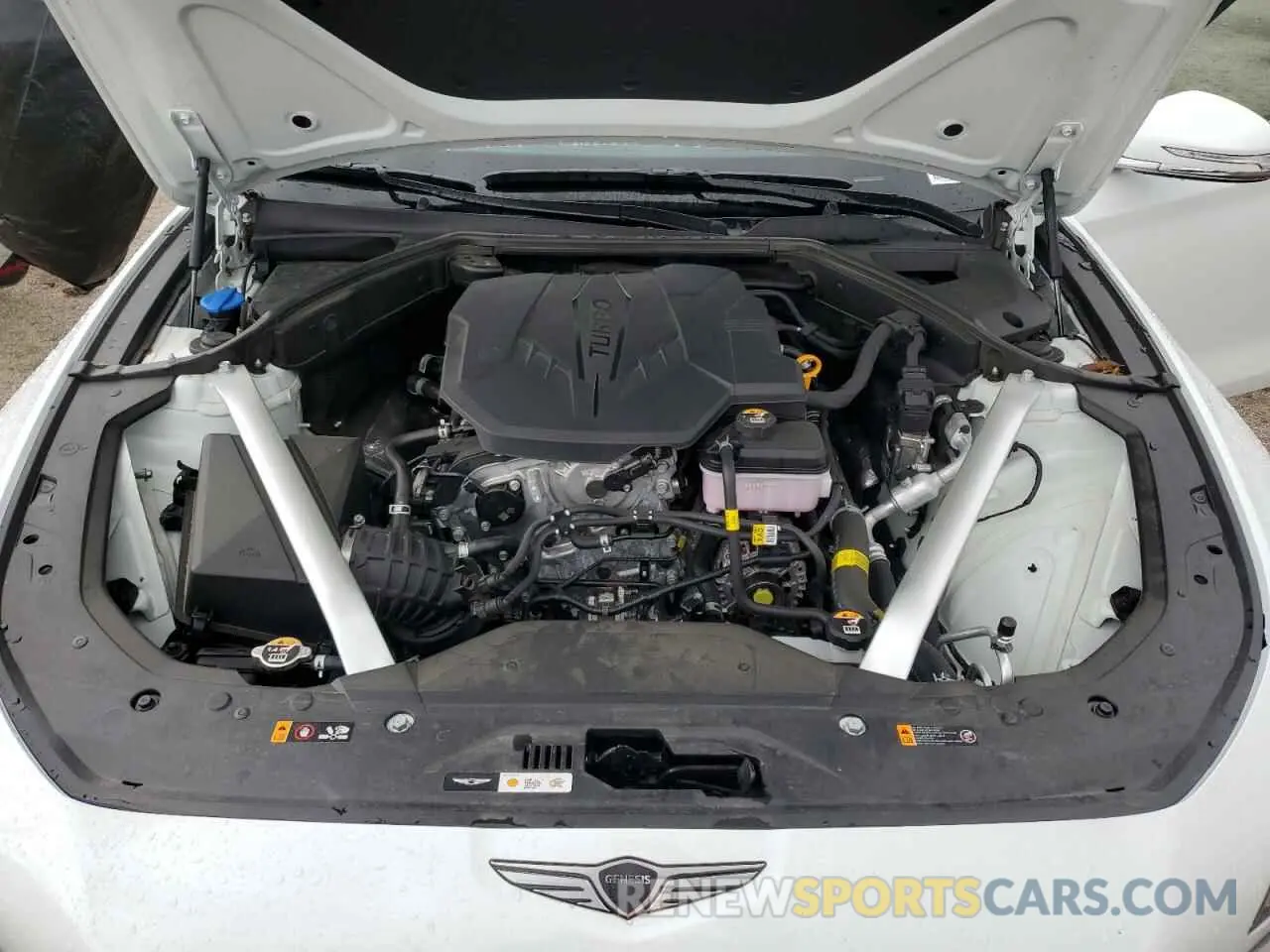 11 Photograph of a damaged car KMTG34SC2SU151259 GENESIS G70 BASE 2025