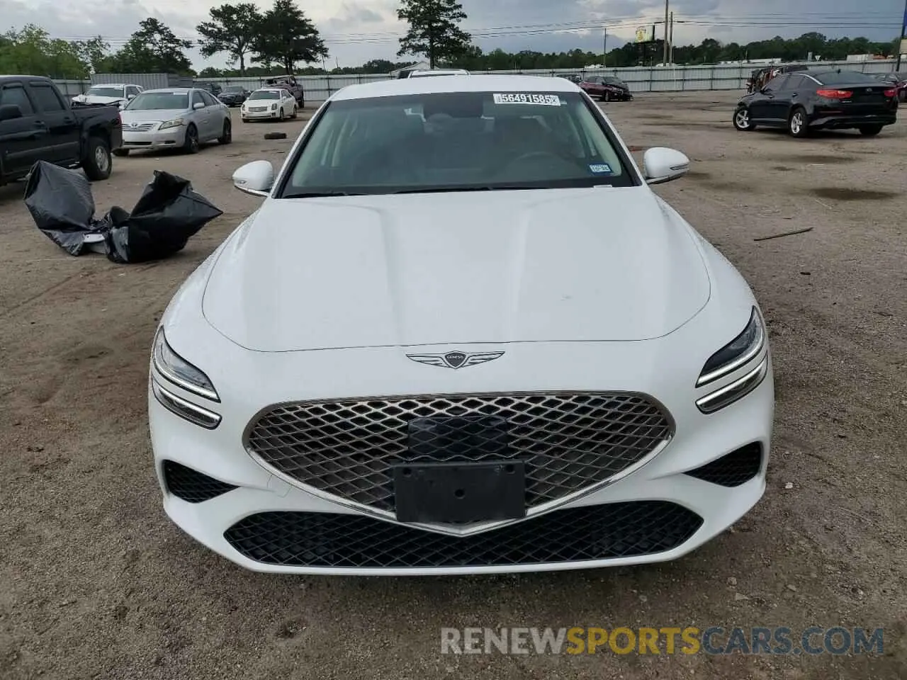 5 Photograph of a damaged car KMTG34SC2SU151259 GENESIS G70 BASE 2025