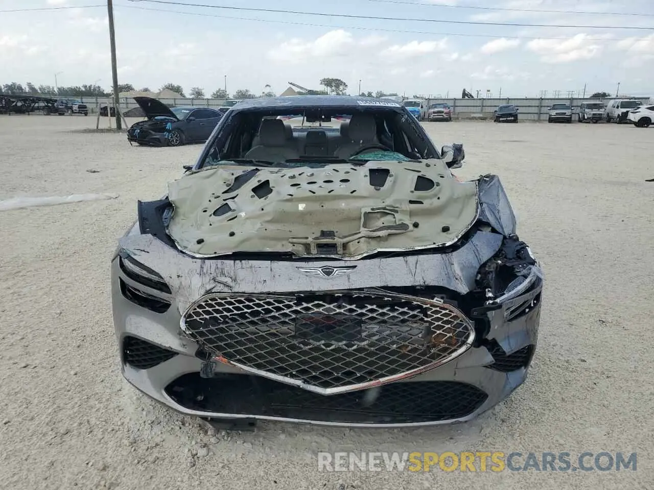 5 Photograph of a damaged car KMTG34SC3SU144398 GENESIS G70 BASE 2025