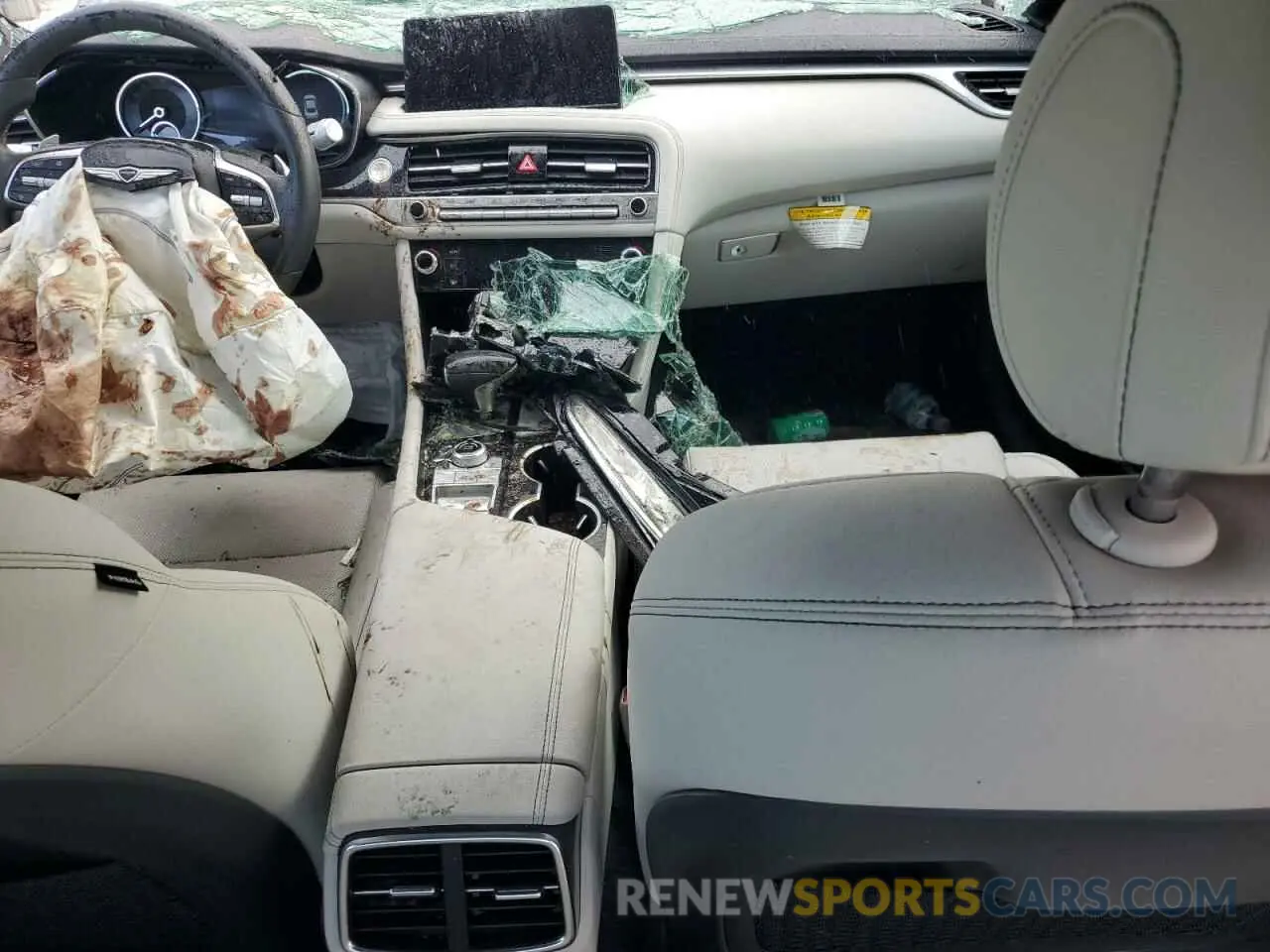 8 Photograph of a damaged car KMTG34SC3SU144398 GENESIS G70 BASE 2025