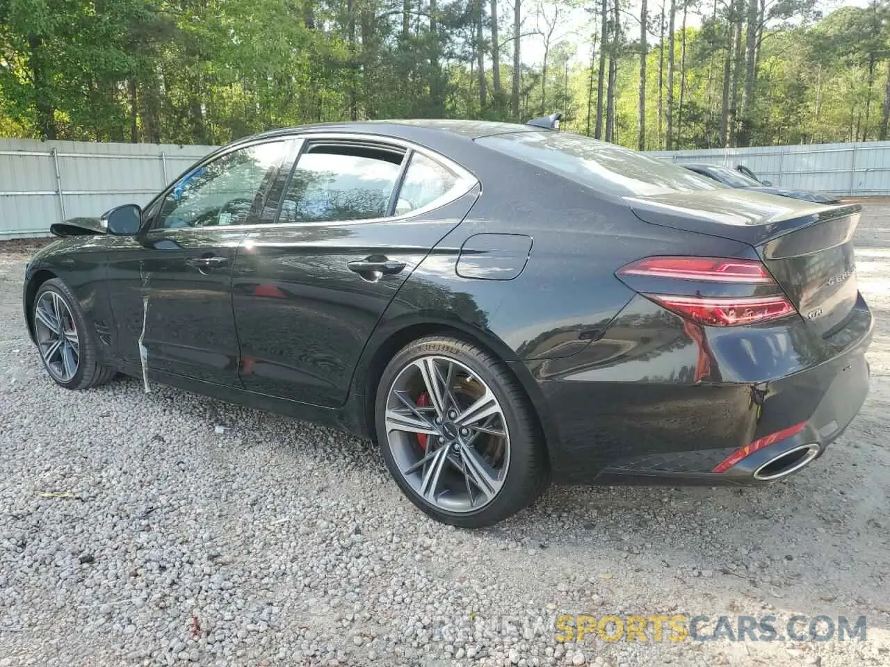 2 Photograph of a damaged car KMTG34SC5SU146346 GENESIS G70 BASE 2025