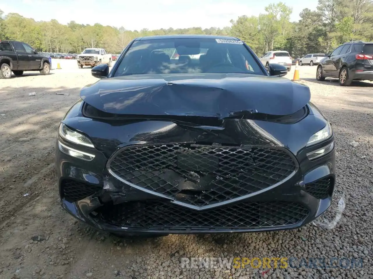 5 Photograph of a damaged car KMTG34SC5SU146346 GENESIS G70 BASE 2025