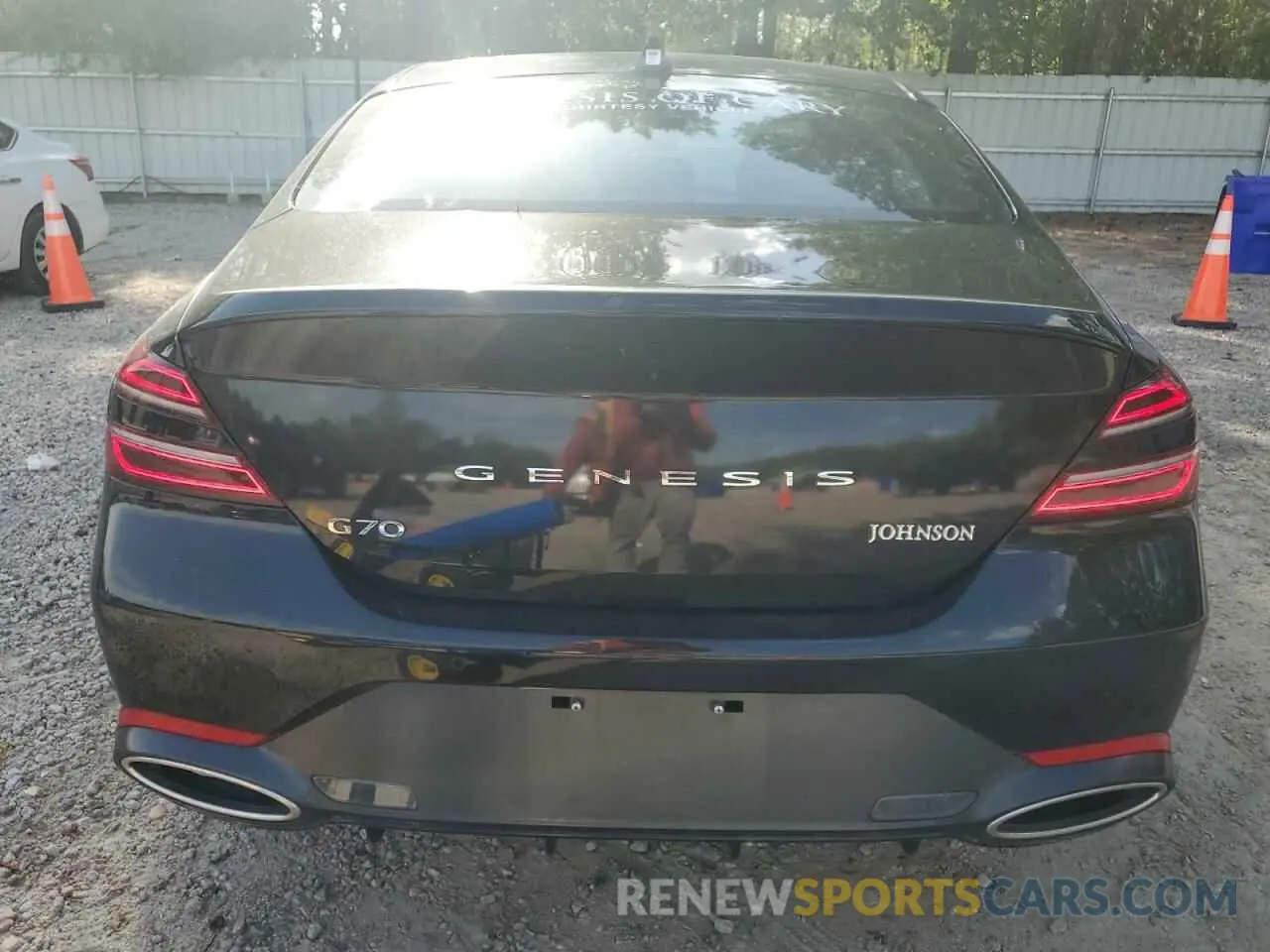 6 Photograph of a damaged car KMTG34SC5SU146346 GENESIS G70 BASE 2025