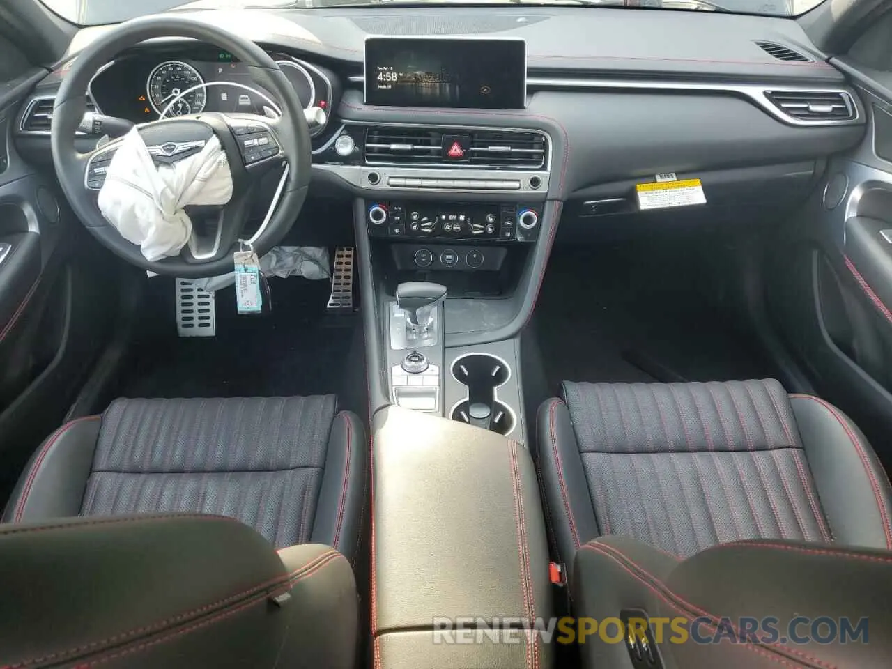 8 Photograph of a damaged car KMTG34SC5SU146346 GENESIS G70 BASE 2025