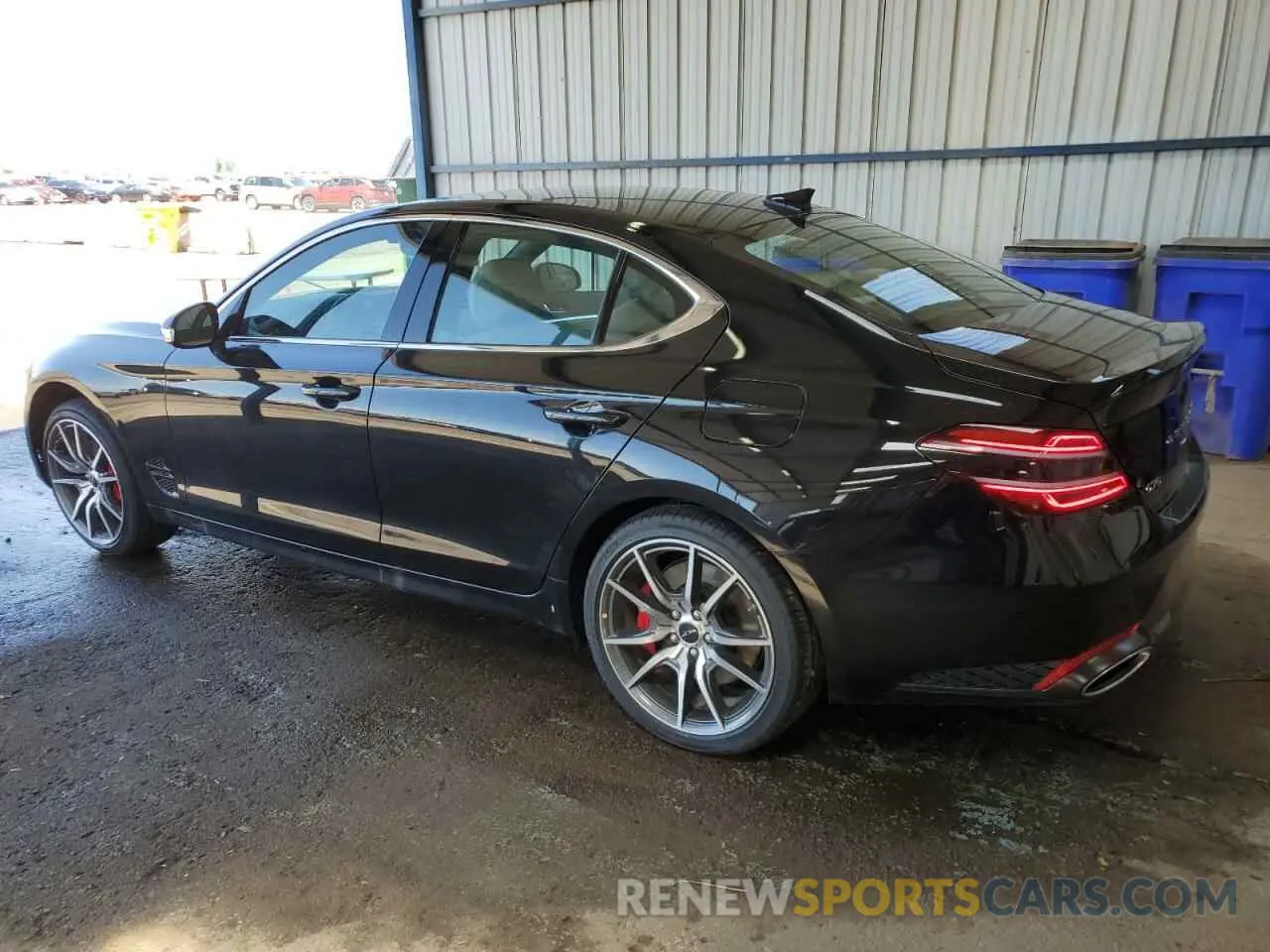 2 Photograph of a damaged car KMTG34SC5SU155290 GENESIS G70 BASE 2025