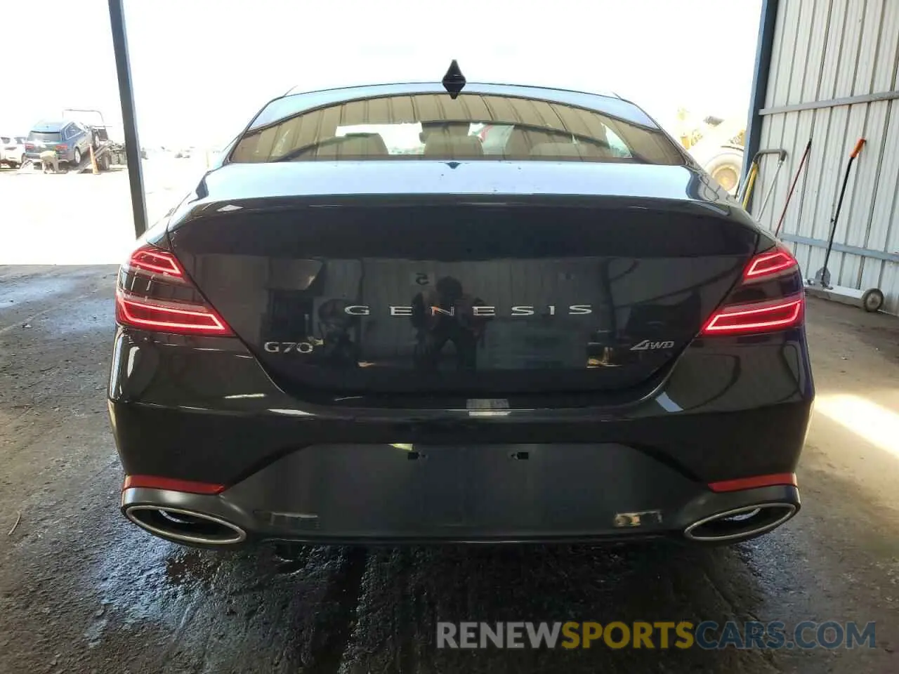 6 Photograph of a damaged car KMTG34SC5SU155290 GENESIS G70 BASE 2025