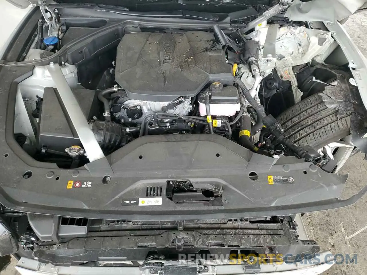 11 Photograph of a damaged car KMTG34SC6SU150874 GENESIS G70 BASE 2025