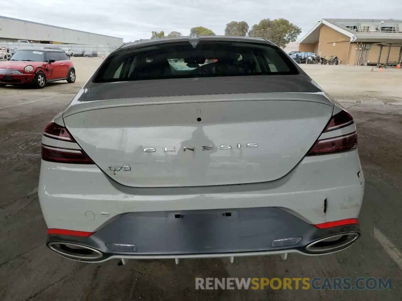 6 Photograph of a damaged car KMTG34SC6SU150874 GENESIS G70 BASE 2025