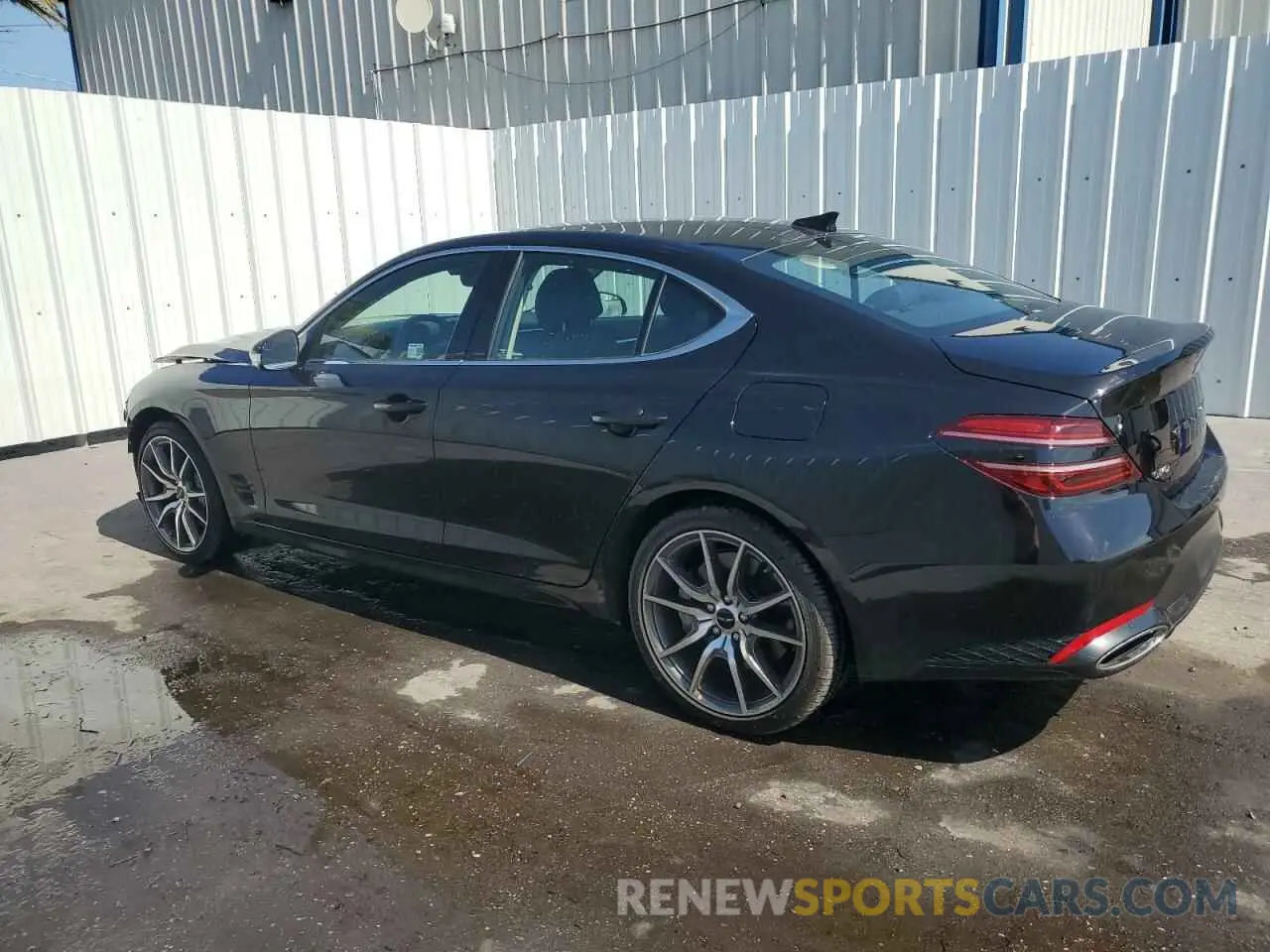 2 Photograph of a damaged car KMTG34SC6SU154908 GENESIS G70 BASE 2025