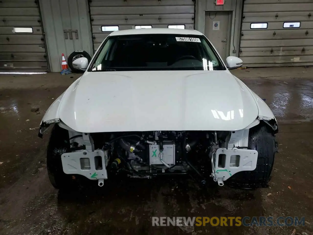 5 Photograph of a damaged car KMTG34SC7SU153816 GENESIS G70 BASE 2025
