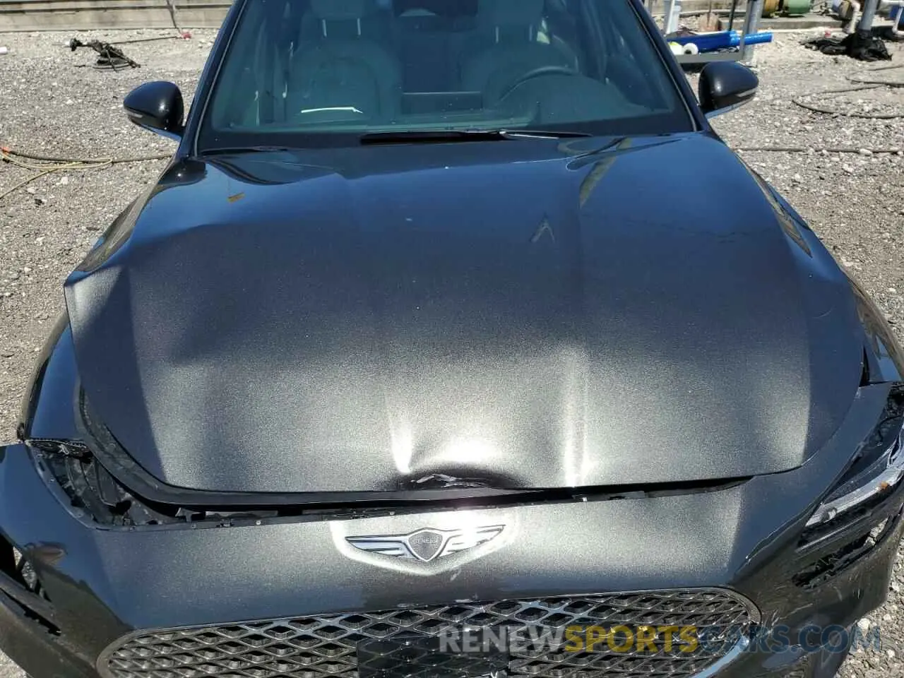 11 Photograph of a damaged car KMTG34SC8SU155736 GENESIS G70 BASE 2025