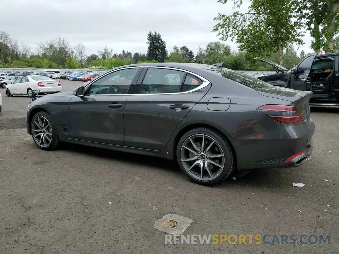 2 Photograph of a damaged car KMTG34SC9SU153624 GENESIS G70 BASE 2025