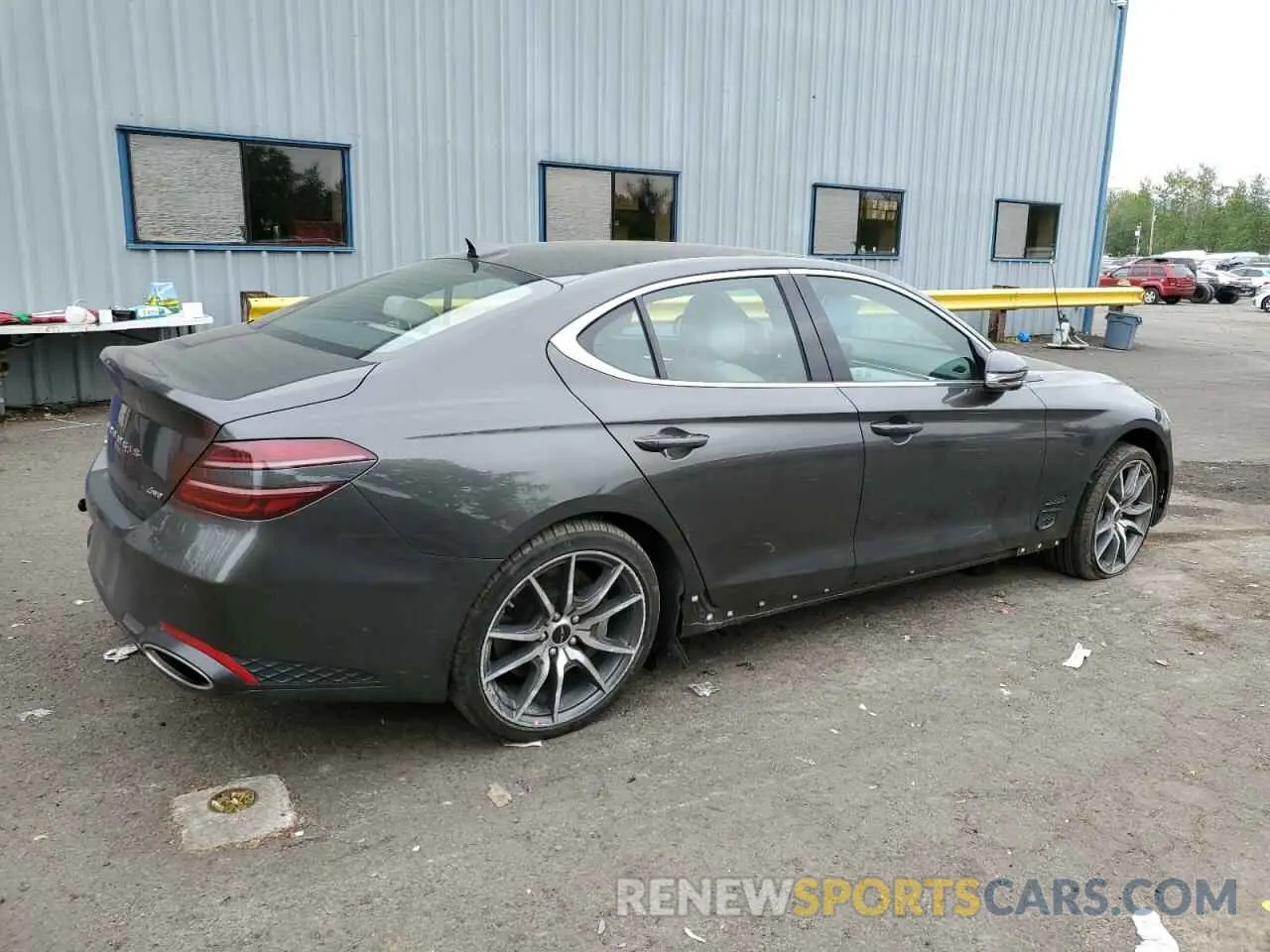 3 Photograph of a damaged car KMTG34SC9SU153624 GENESIS G70 BASE 2025