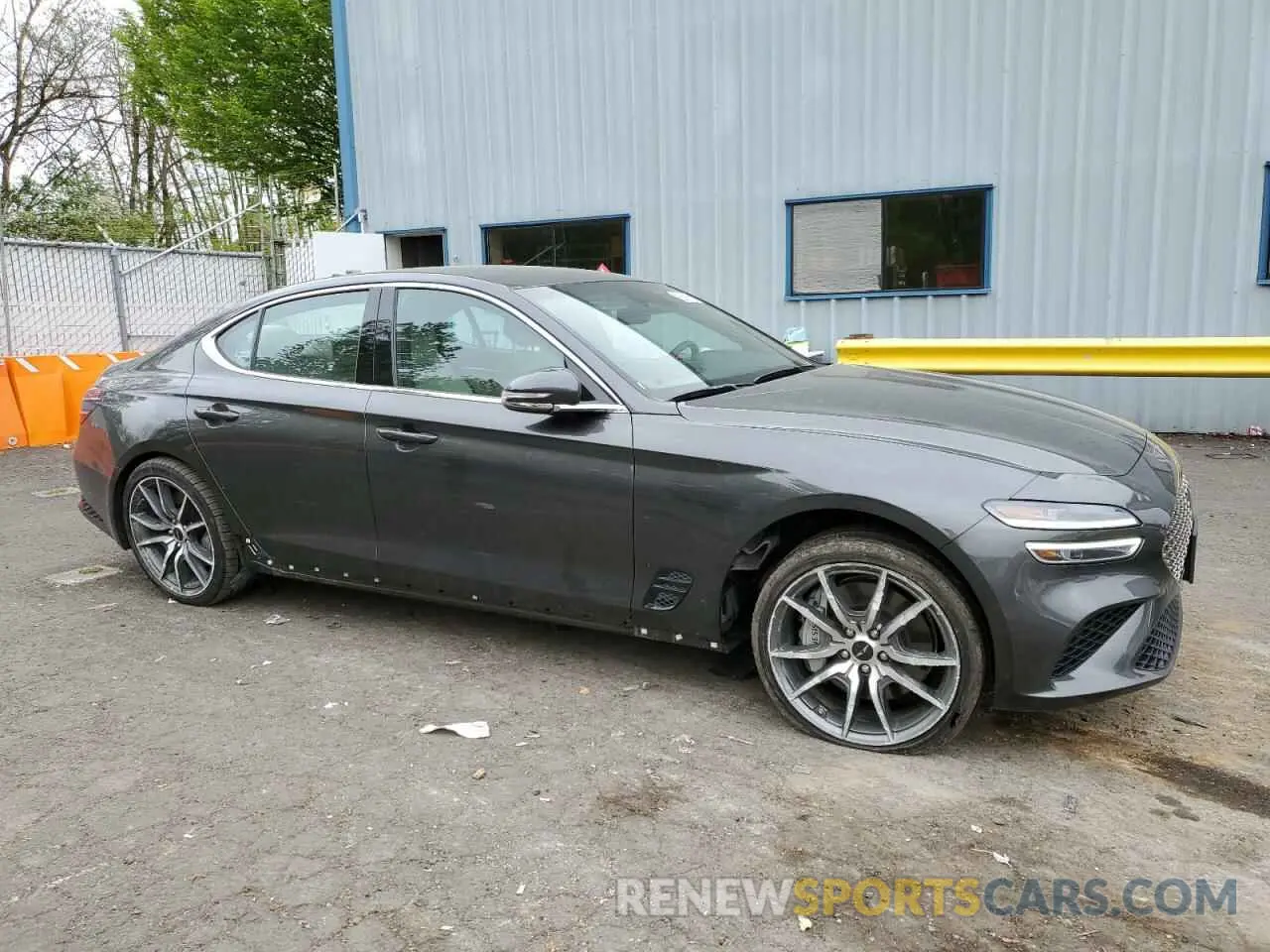 4 Photograph of a damaged car KMTG34SC9SU153624 GENESIS G70 BASE 2025